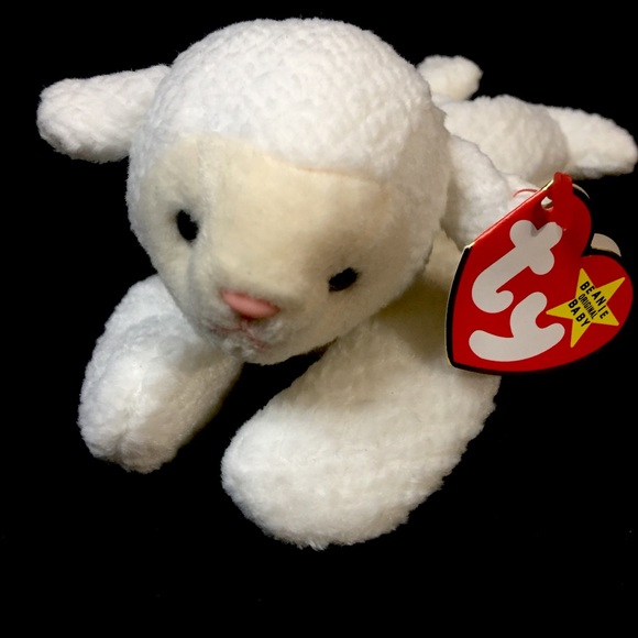 TY 1996 Fleece the Lamb - Picture 1 of 7